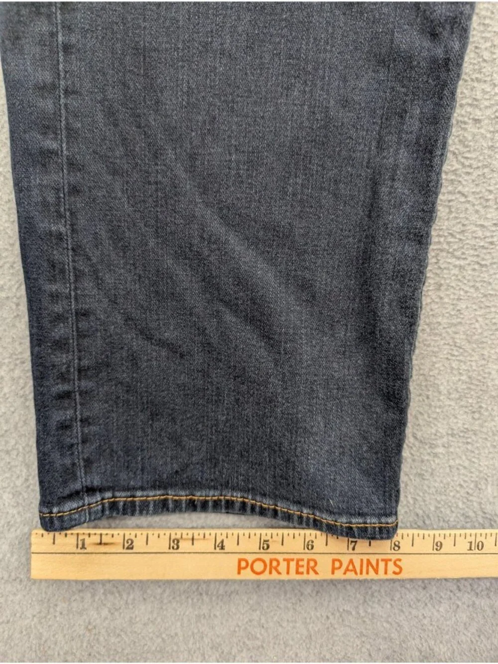 True Religion Ricky Relaxed Straight Jeans Mens 44x34 Blue Dark Stretch Denim